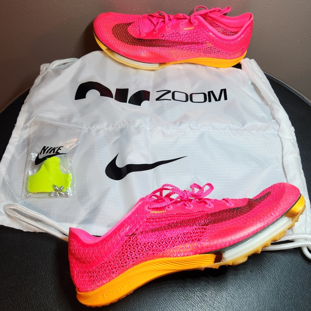 Nike Air Zoom Victory Sz 13 Mens Track Cleats New Hyper Pink/Orange